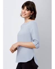 Madison Boatneck Top, Long Sleeve